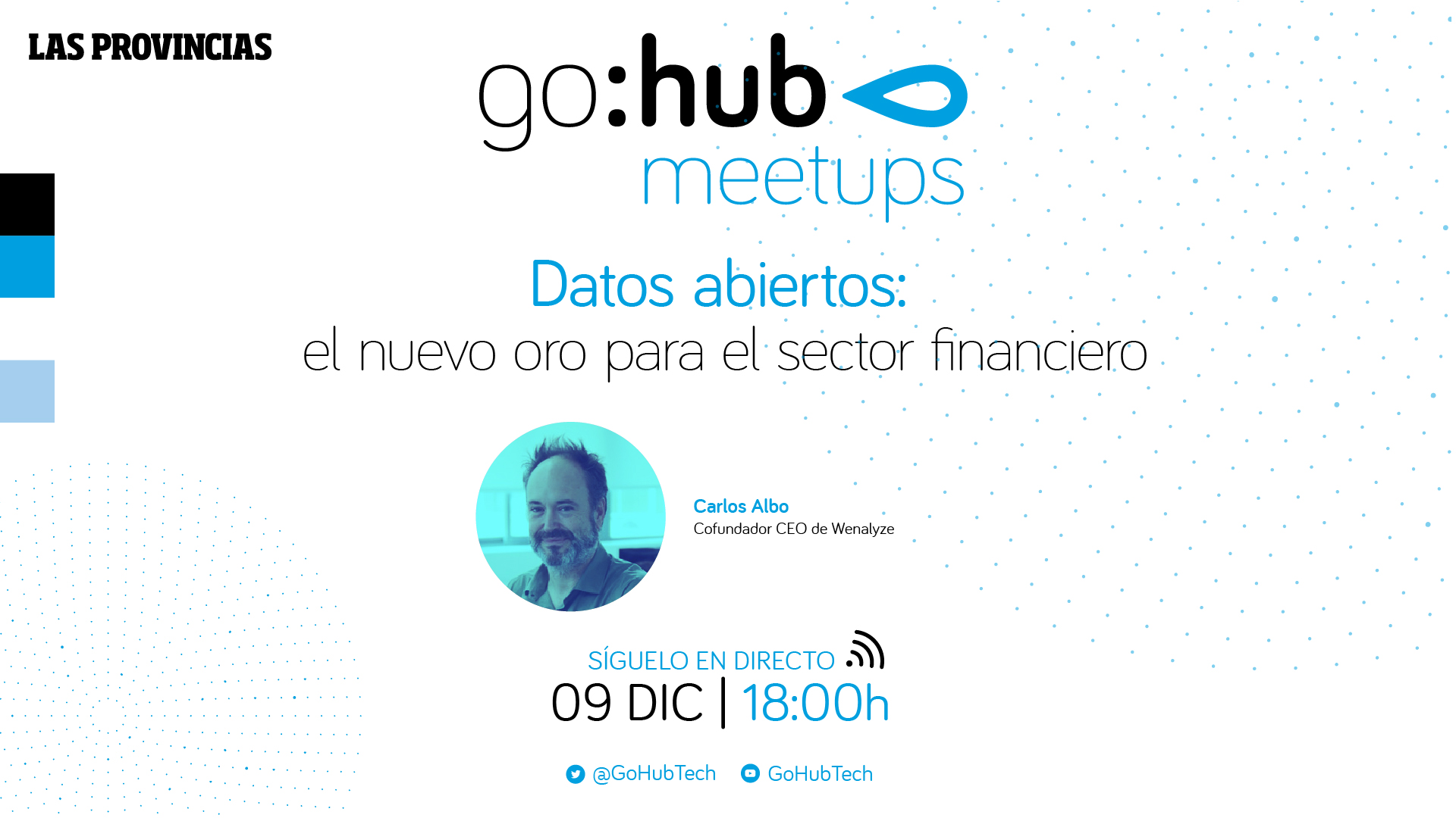 Carlos Albo en GoHub meetings con las Provincias - Open Data en el sector financiero